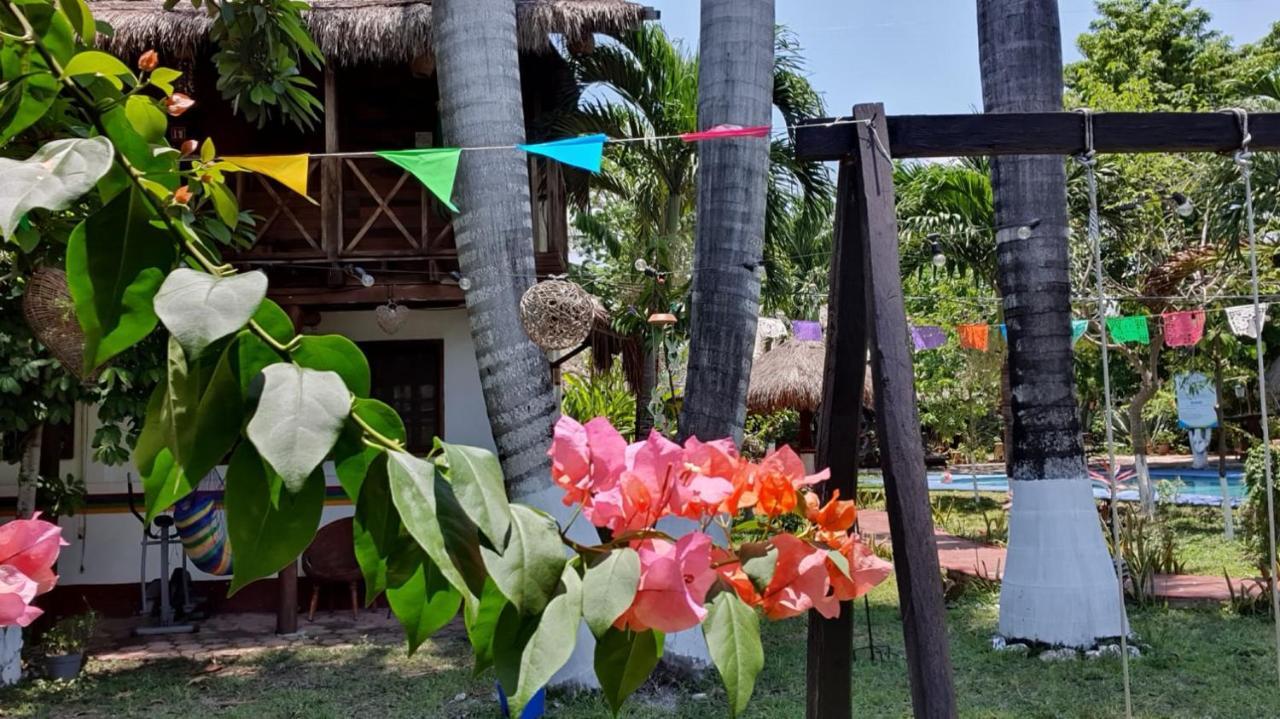 Cabanas Colibri Bacalar Exterior foto